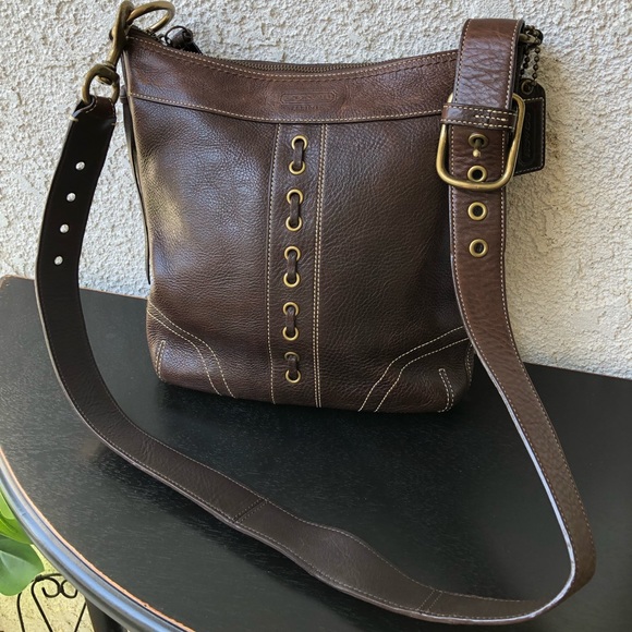 Coach Bags Coach Crossbody Brown Leather Antique Poshmark